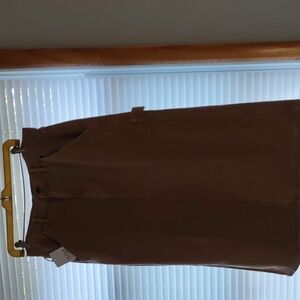 a.n.a Brown Pencil Skirt